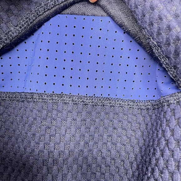 SHAPE Post Workout Overcast Sweatshirt Mock Neck Textured Purple Size Small - Picture 6 of 7